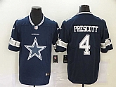 Nike Cowboys 4 Dak Prescott Navy Team Big Logo Vapor Untouchable Limited Jersey,baseball caps,new era cap wholesale,wholesale hats